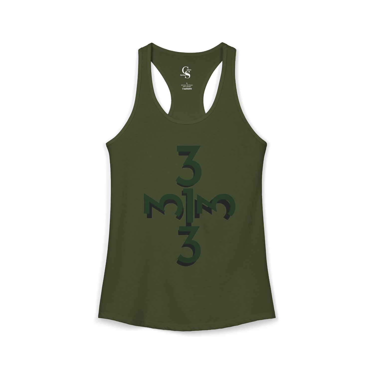 Twisted 313 Racerback Tank - Tonyalicious Tees
