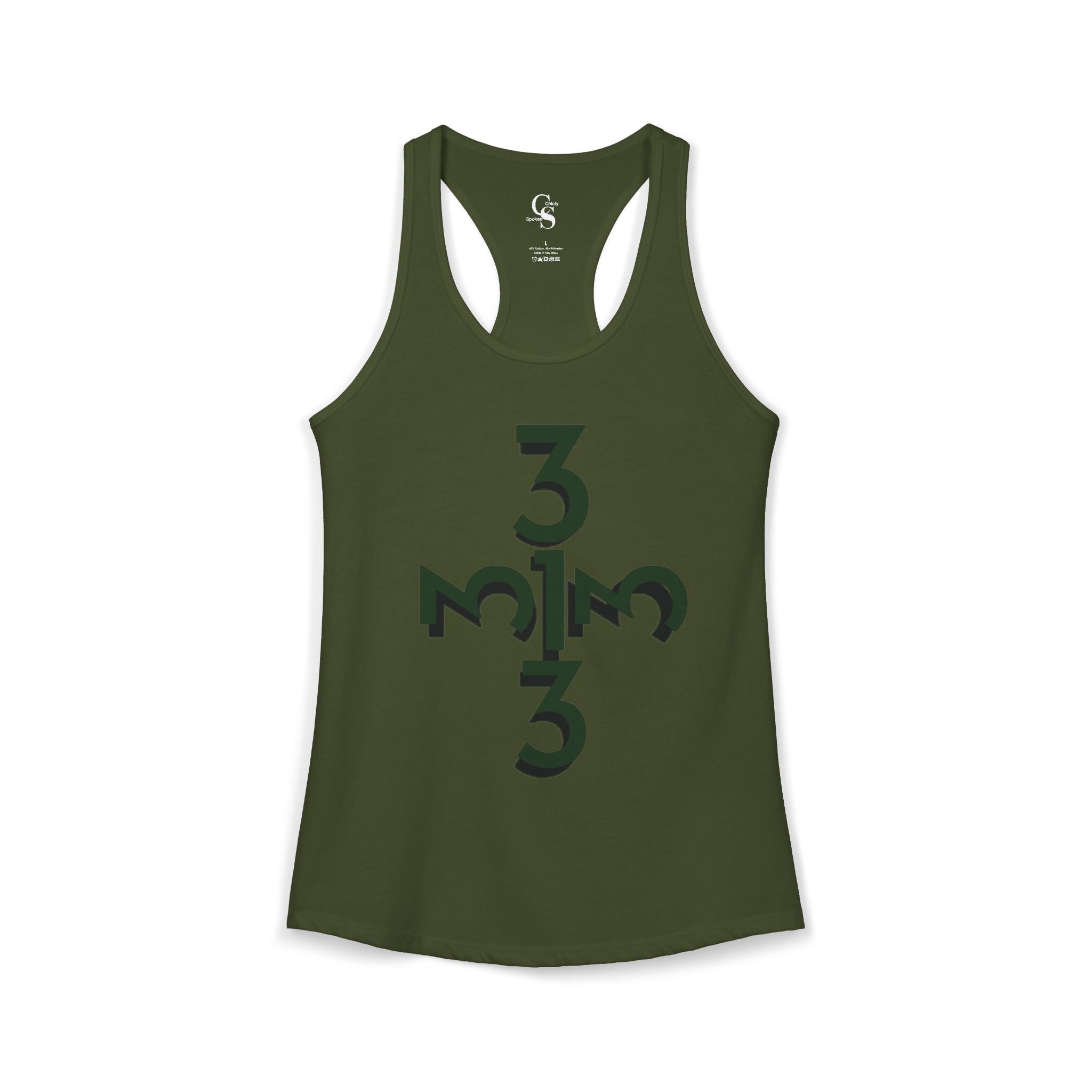Twisted 313 Racerback Tank - Tonyalicious Tees