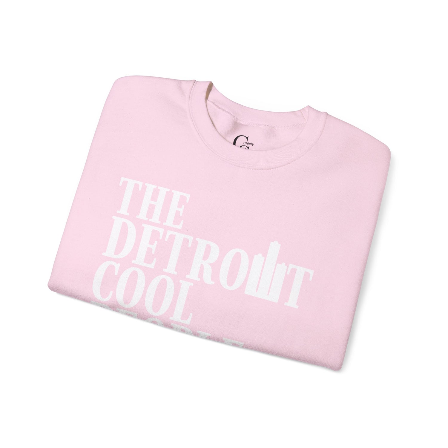 Detroit Cool People Society Crewneck Sweatshirt - Tonyalicious Tees