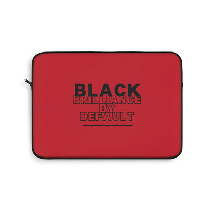 Black Brilliance Laptop Sleeve - Tonyalicious Tees