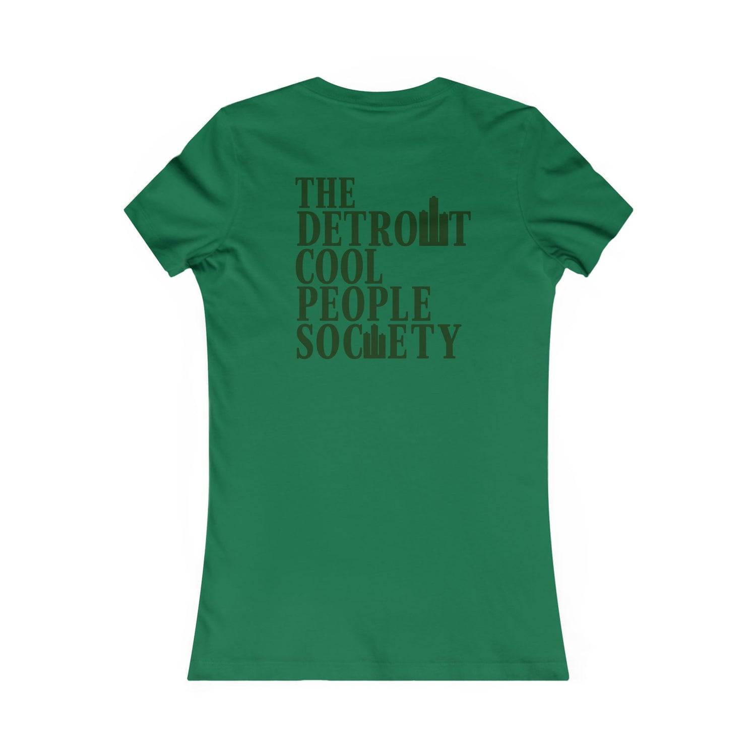 The Detroit Cool People Society Fitted Women&
