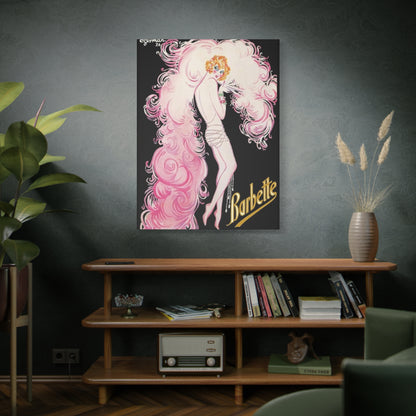 Vintage Barbette Wall Art - Tonyalicious Tees