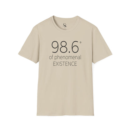 98.6 Degrees of Phenomenal Existence Tee - Tonyalicious Tees