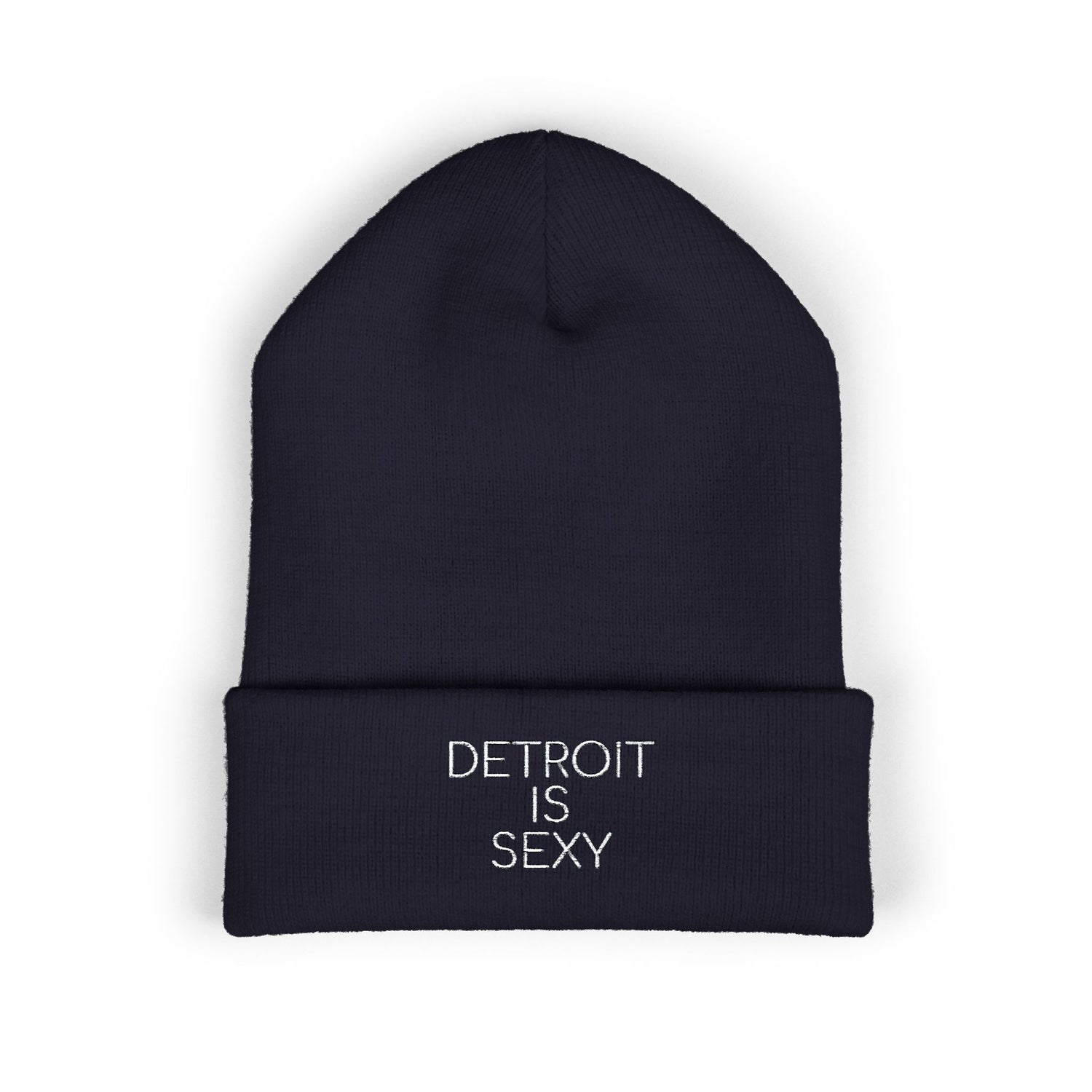 Detroit is Sexy Embroidered Beanie