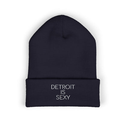 Detroit is Sexy Embroidered Beanie