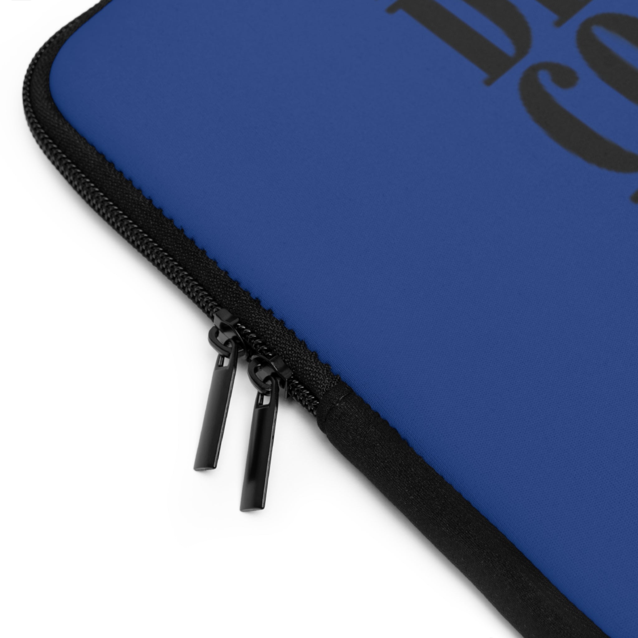 The Detroit Cool People Society Blue Laptop Sleeve