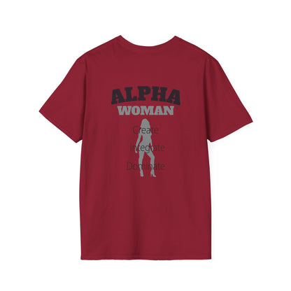 Alpha Woman Tee - Front and Back Print - Tonyalicious Tees