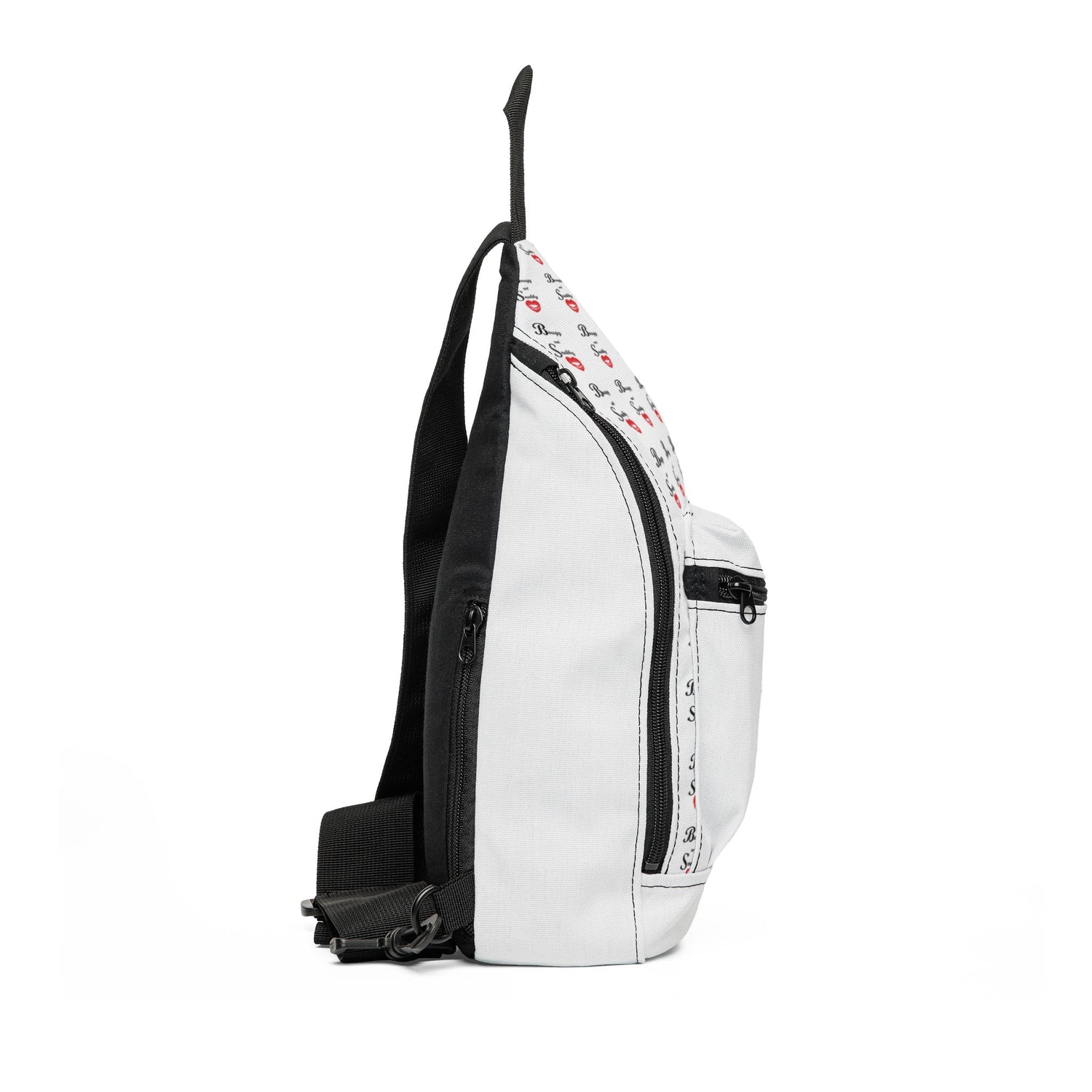 Bougy and Snobby White Crossbody Sling Bag - Tonyalicious Tees