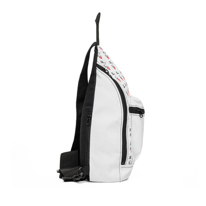 Bougy and Snobby White Crossbody Sling Bag - Tonyalicious Tees