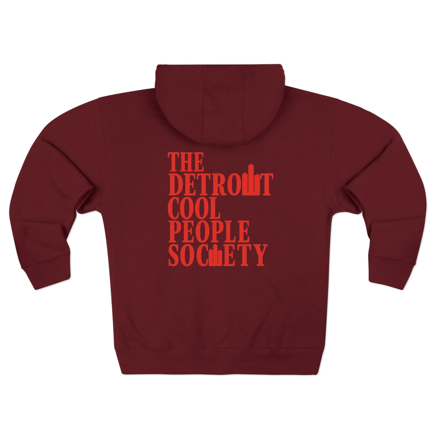 The Detroit Cool People Society Zip Hoodie