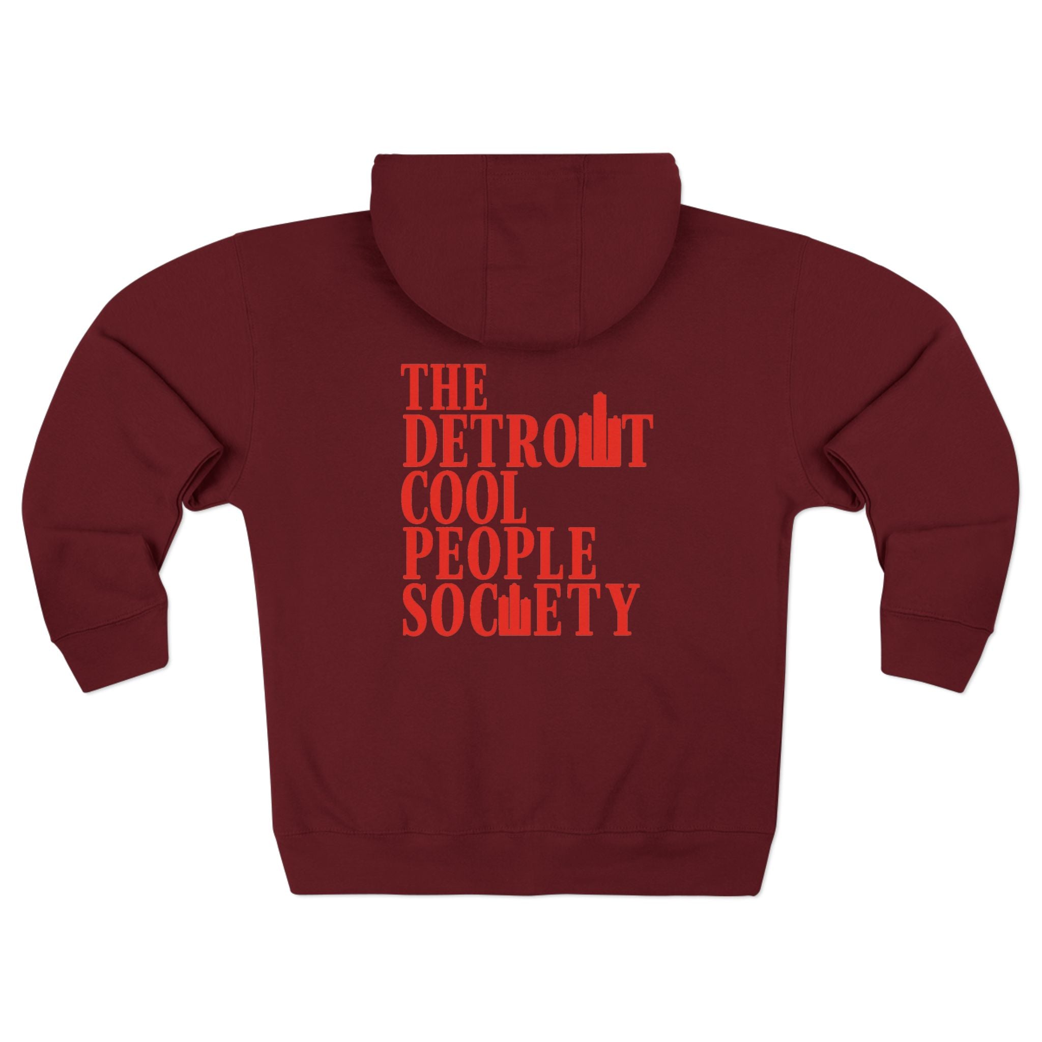 The Detroit Cool People Society Zip Hoodie