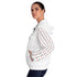 Bougy not Snobby Women’s Full-Zip White Hoodie - Tonyalicious Tees