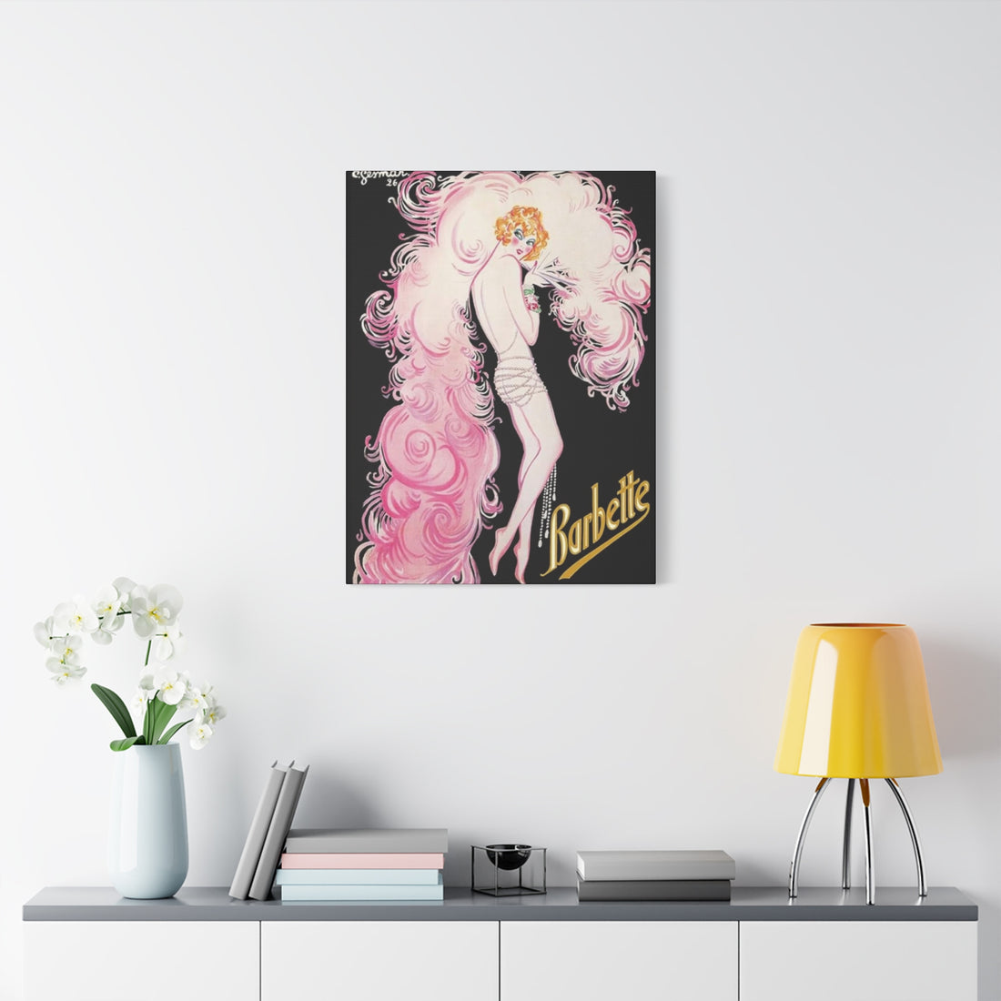 Vintage Barbette Wall Art - Tonyalicious Tees