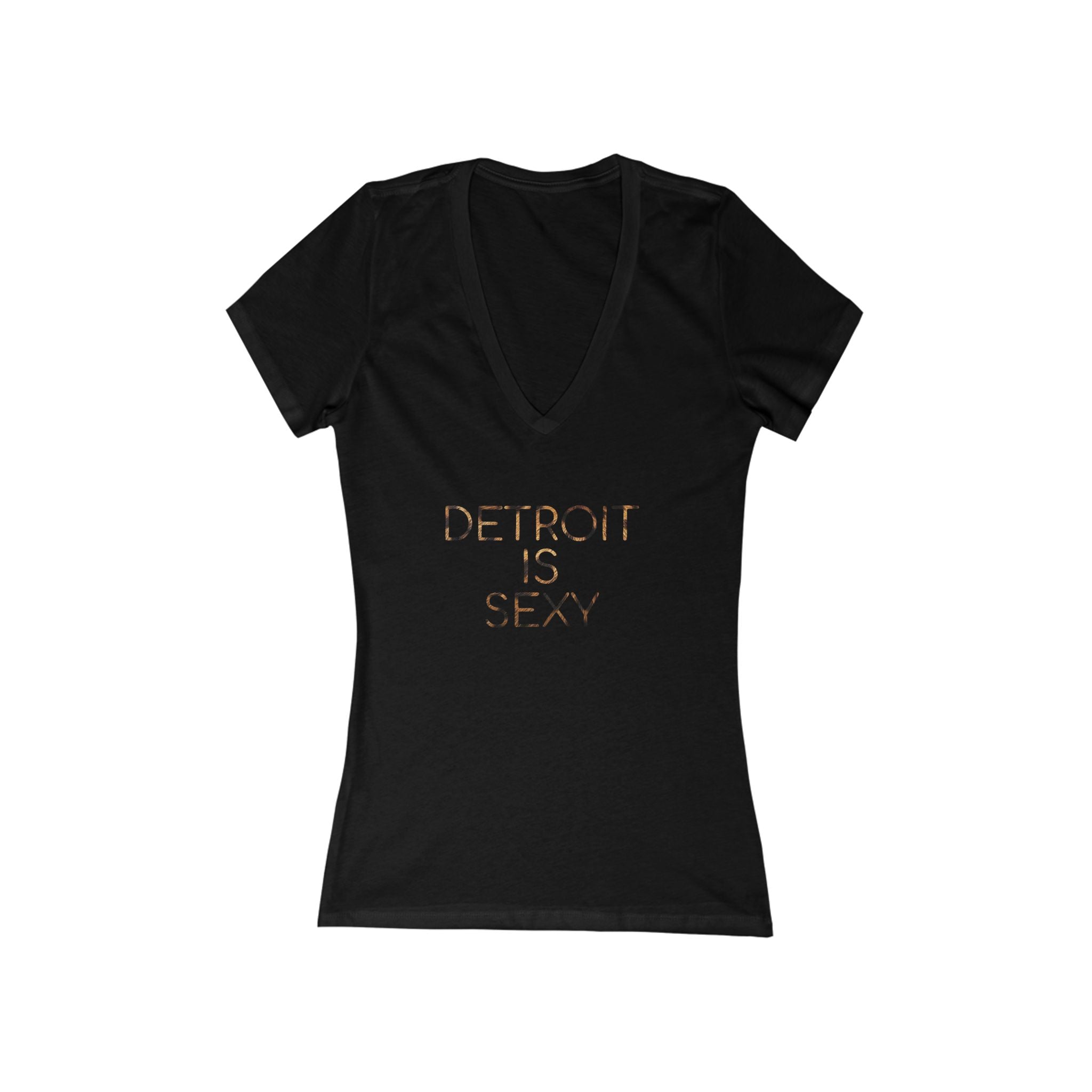 Detroit Is Sexy Deep V Neck Tee - Tonyalicious Tees