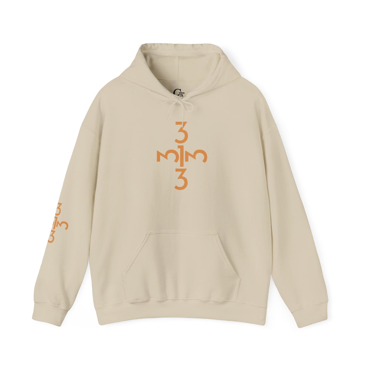 Twisted 313 Hoodie - Front, Back and Sleeve Print