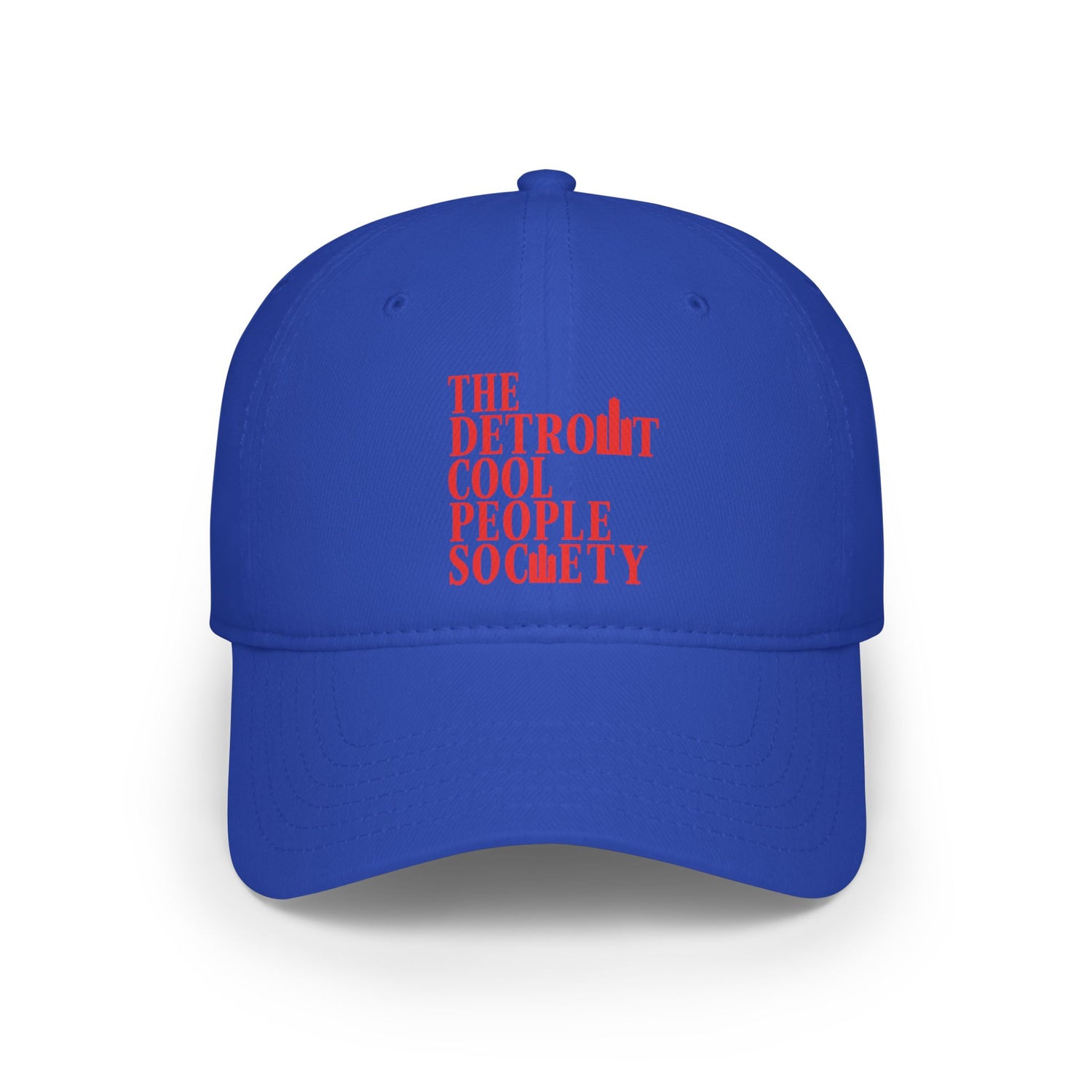 The Detroit Cool People Society Baseball Cap - Red