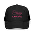 Prissy with a Side of Gangsta Mesh Cap - Pink Print - Tonyalicious Tees