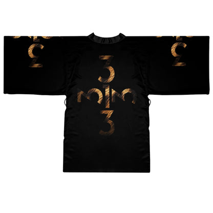 Twisted 313 Animal Print Embedded Kimono - Tonyalicious Tees