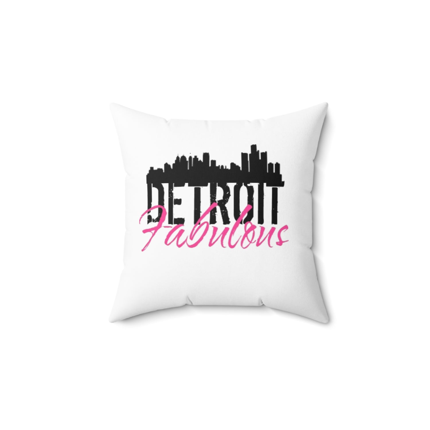 Detroit Fabulous Pillow