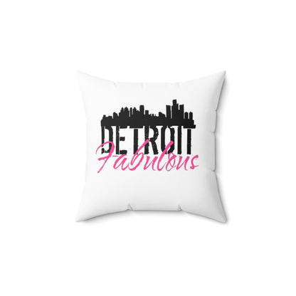 Detroit Fabulous Pillow