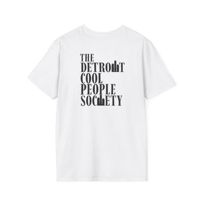 The Detroit Cool People Society Tee - Front and Back Print