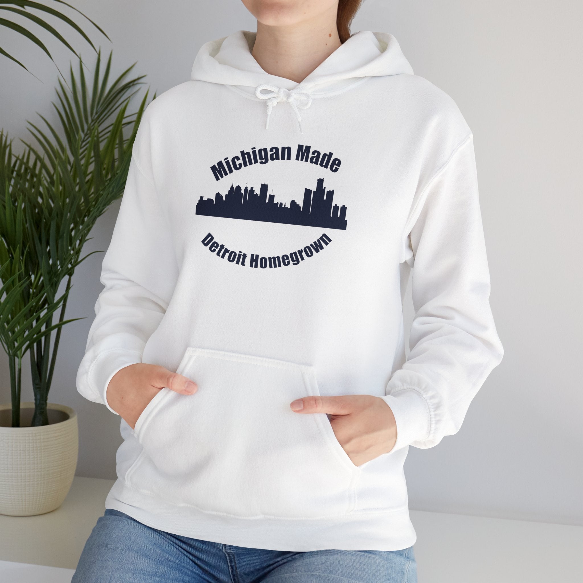Michigan Made, Detroit Homegrown Hoodie - Tonyalicious Tees