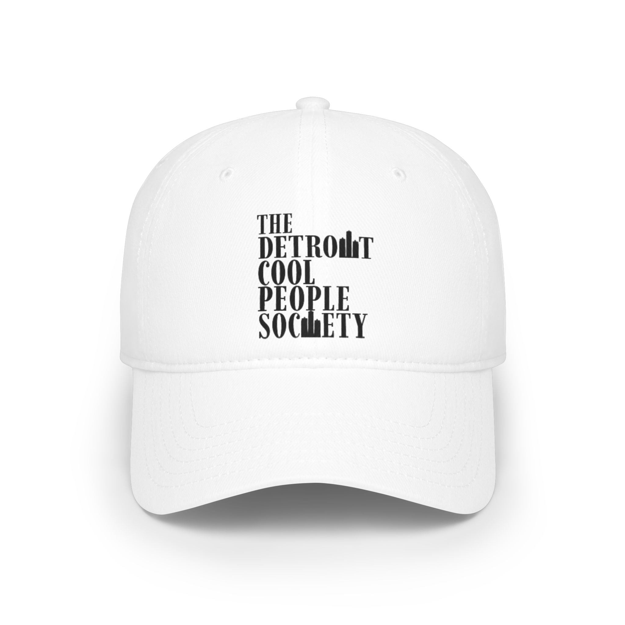 Detroit Cool People Society Baseball Cap - Tonyalicious Tees