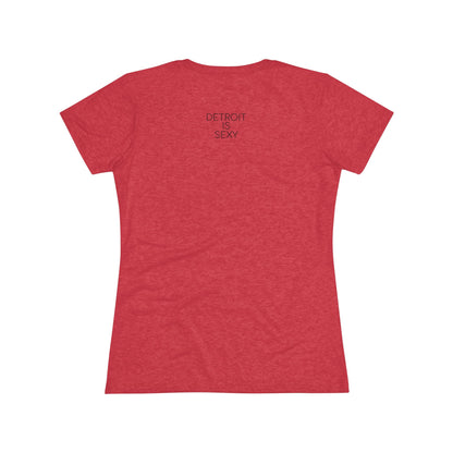Detroit Is Sexy Women’s Tri blend Tee - Tonyalicious Tees