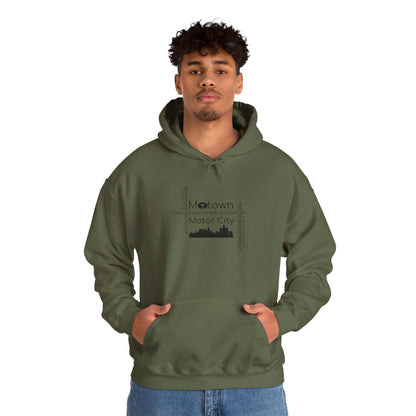 Motown Motor City Detroit Hoodie - Tonyalicious Tees