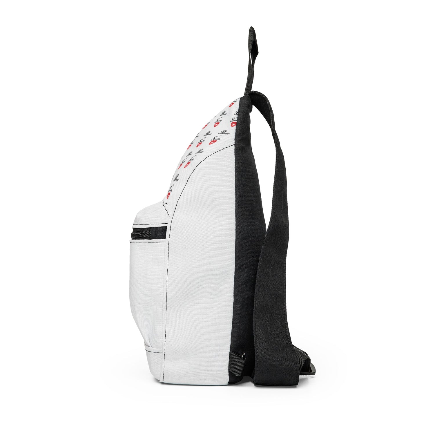Bougy and Snobby White Crossbody Sling Bag - Tonyalicious Tees