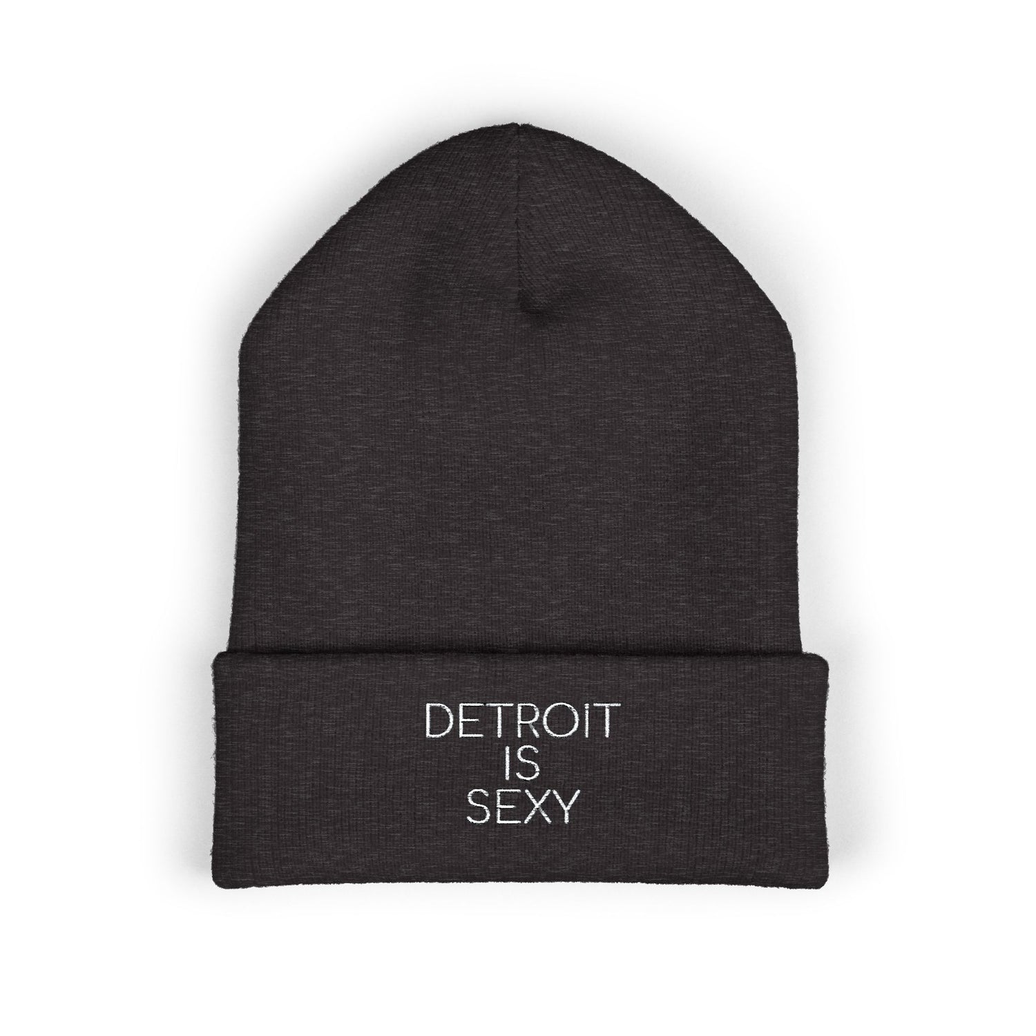 Detroit is Sexy Embroidered Beanie