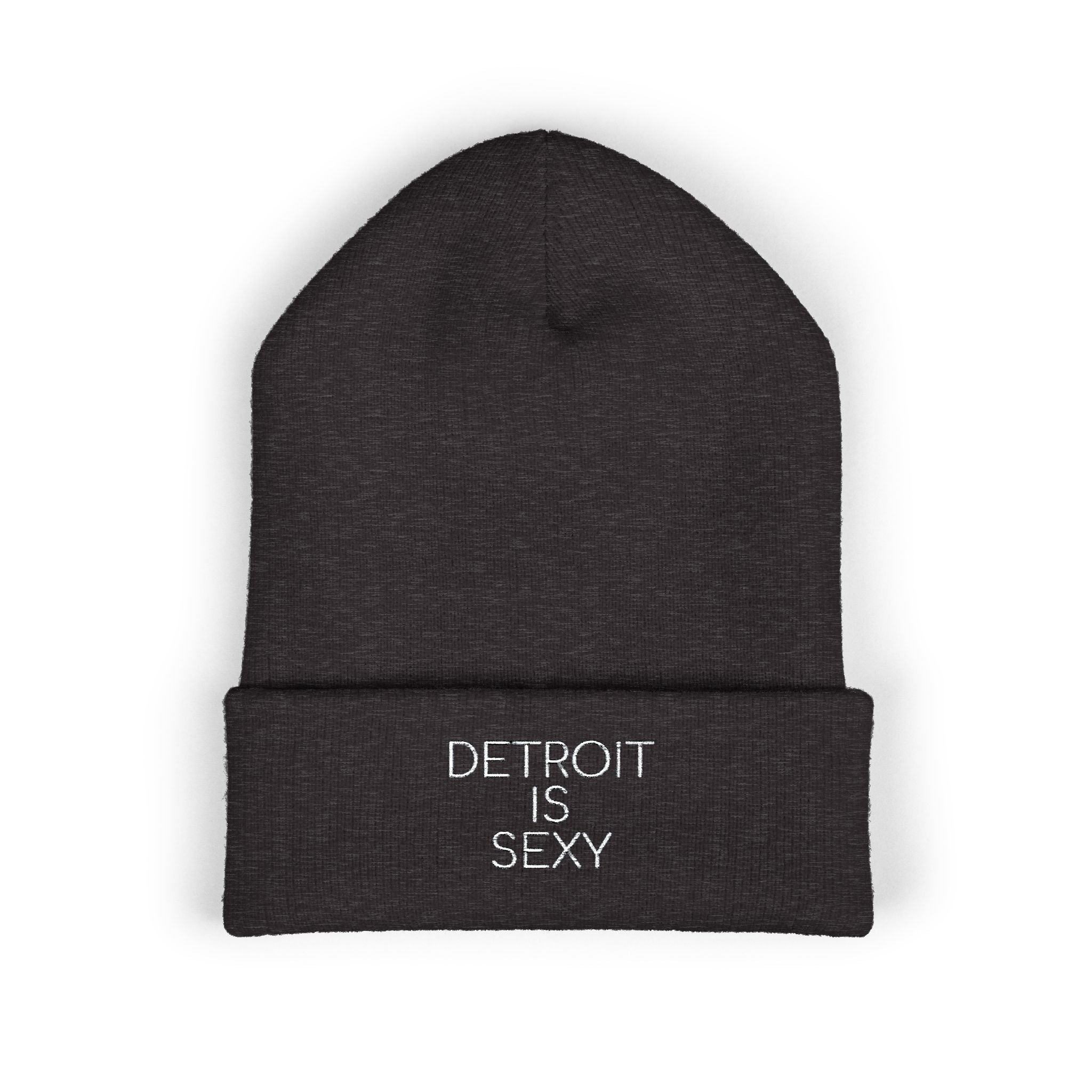 Detroit is Sexy Embroidered Beanie
