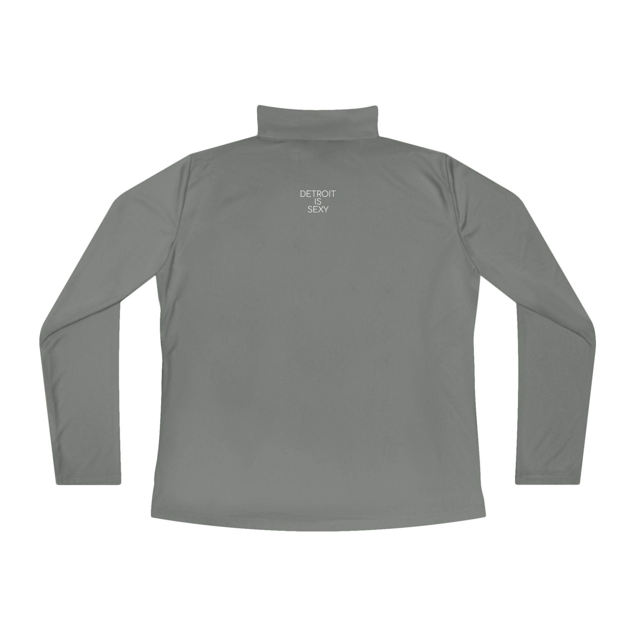 Detroit Is Sexy Ladies Quarter-Zip Pullover - Tonyalicious Tees