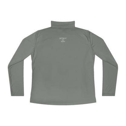 Detroit Is Sexy Ladies Quarter-Zip Pullover - Tonyalicious Tees