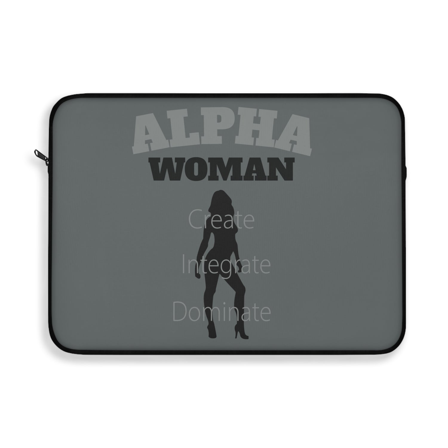 Alpha Woman Laptop Sleeve - Tonyalicious Tees
