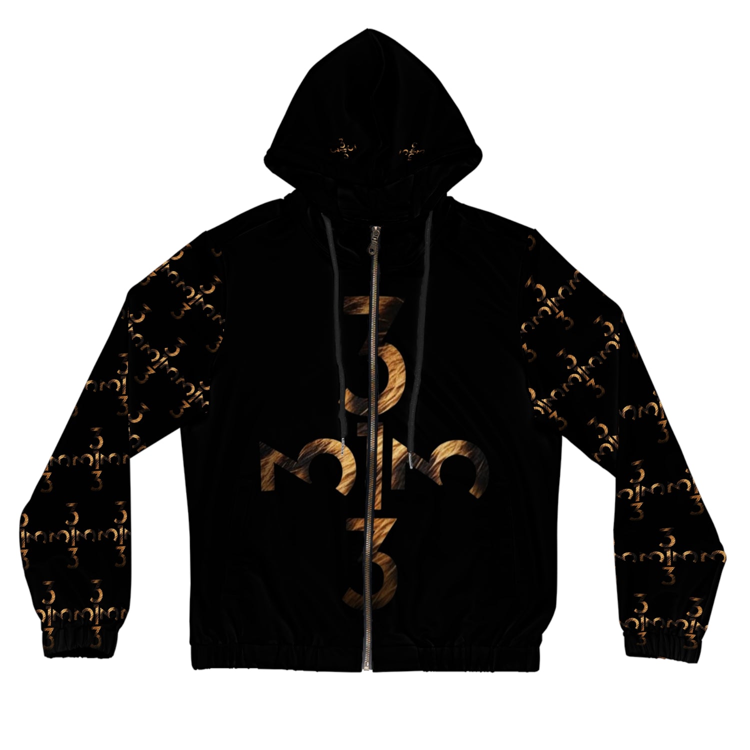 Twisted 313 Women’s Bold Animal Print Lightweight Zip Hoodie - Tonyalicious Tees