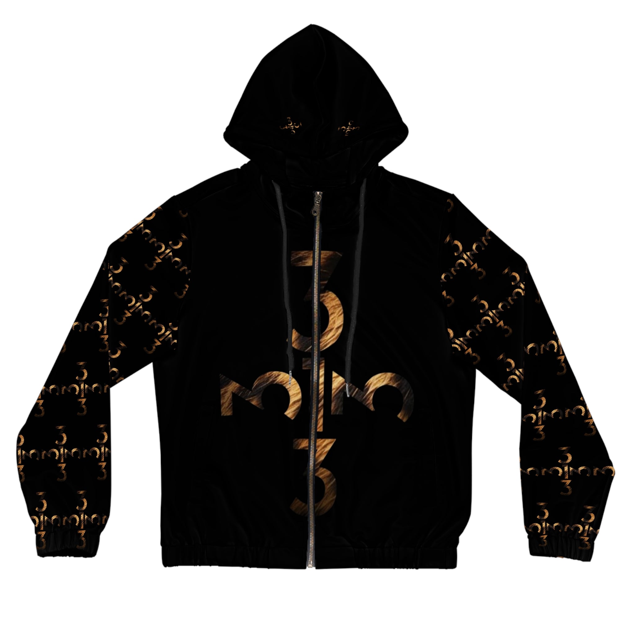 Twisted 313 Women’s Bold Animal Print Lightweight Zip Hoodie - Tonyalicious Tees