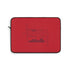 Motown Motor City Laptop Sleeve - Red - Tonyalicious Tees
