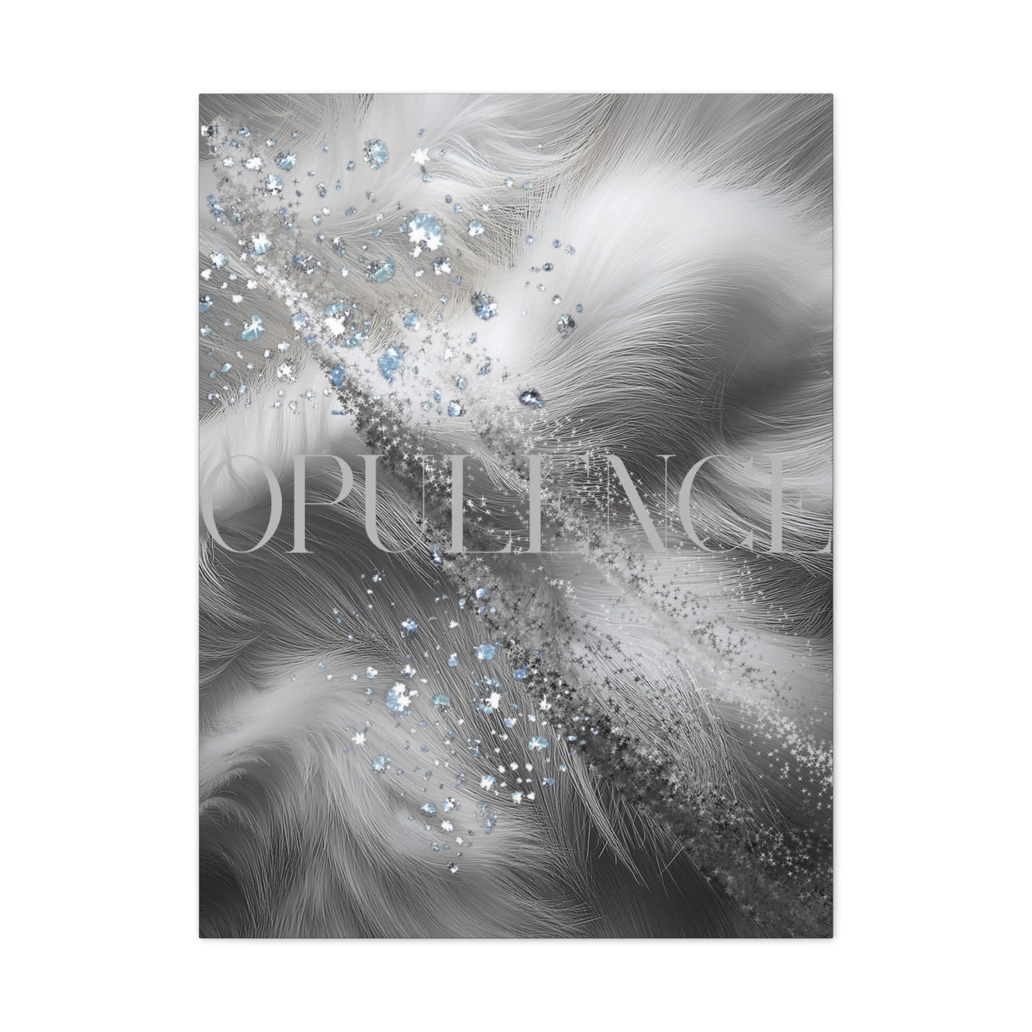 Opulence Silver Wall Art