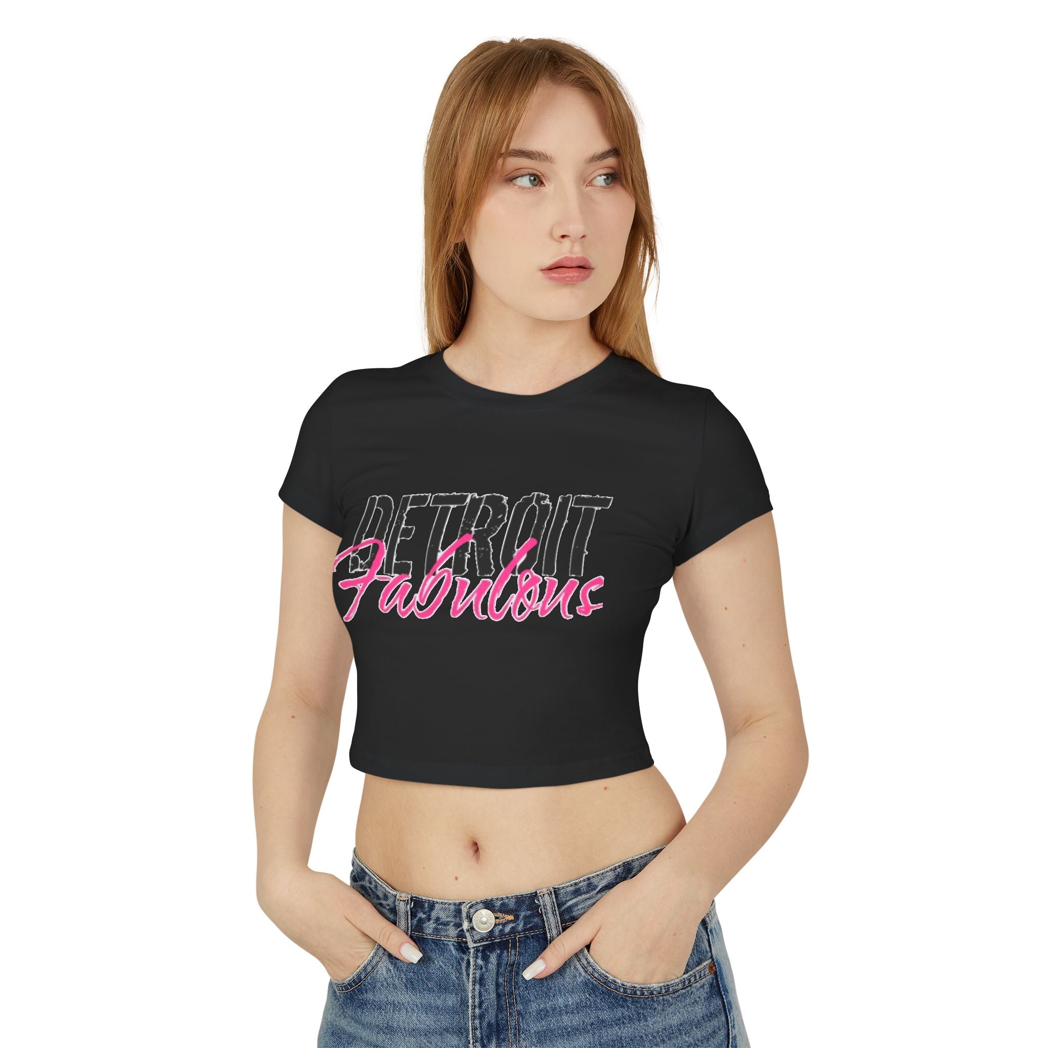 Detroit Fabulous Ladies Baby Tee - Tonyalicious Tees