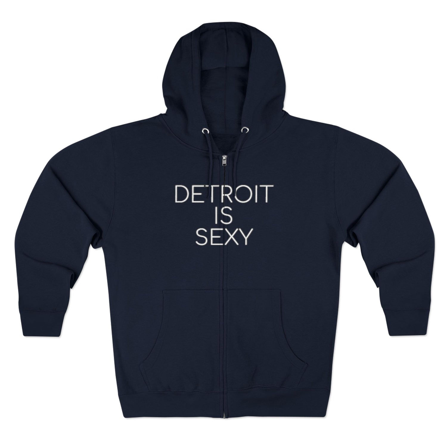 Detroit Sexy Zip Hoodie - Tonyalicious Tees