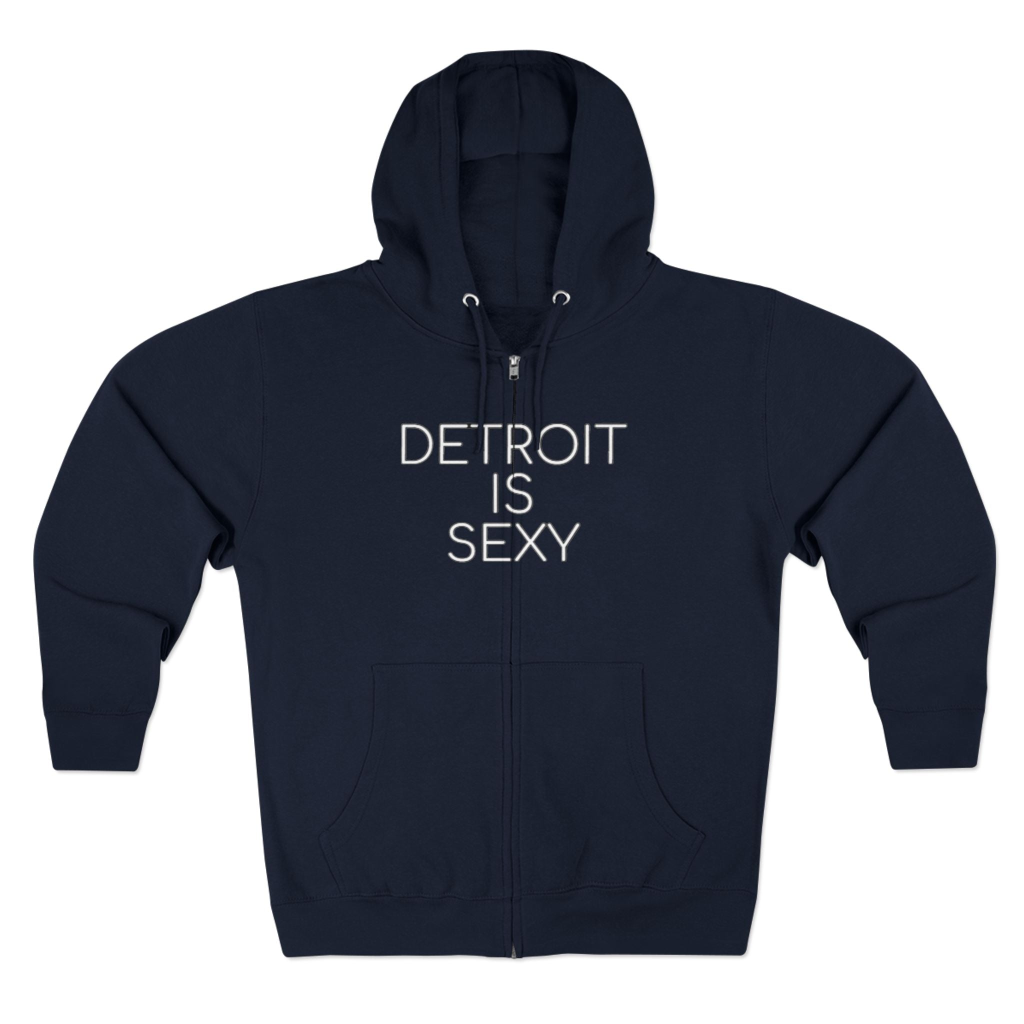 Detroit Sexy Zip Hoodie - Tonyalicious Tees