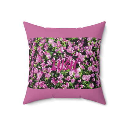 Lush Floral Decorative Pillow - Tonyalicious Tees