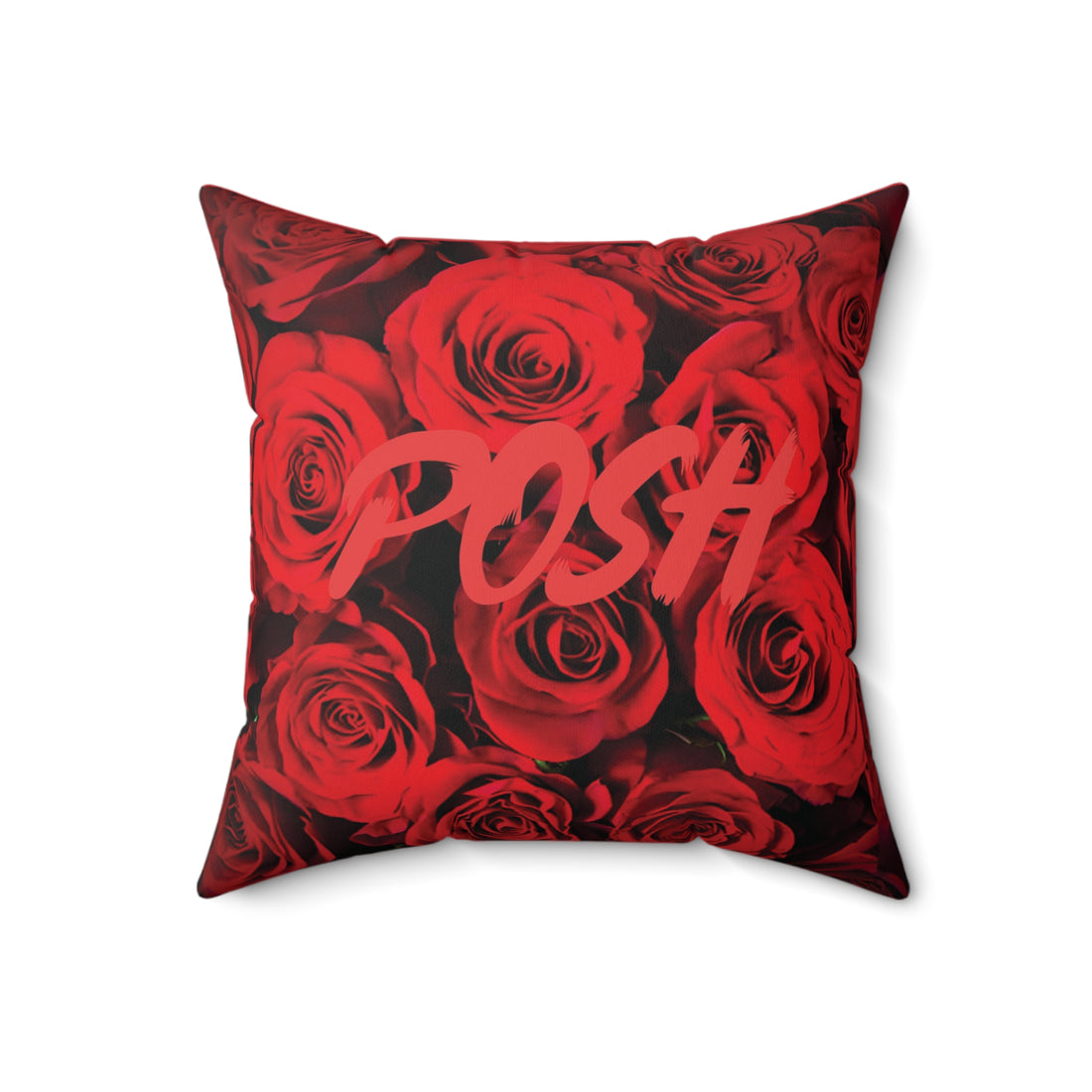 Posh Roses Decorative Pillow - Tonyalicious Tees
