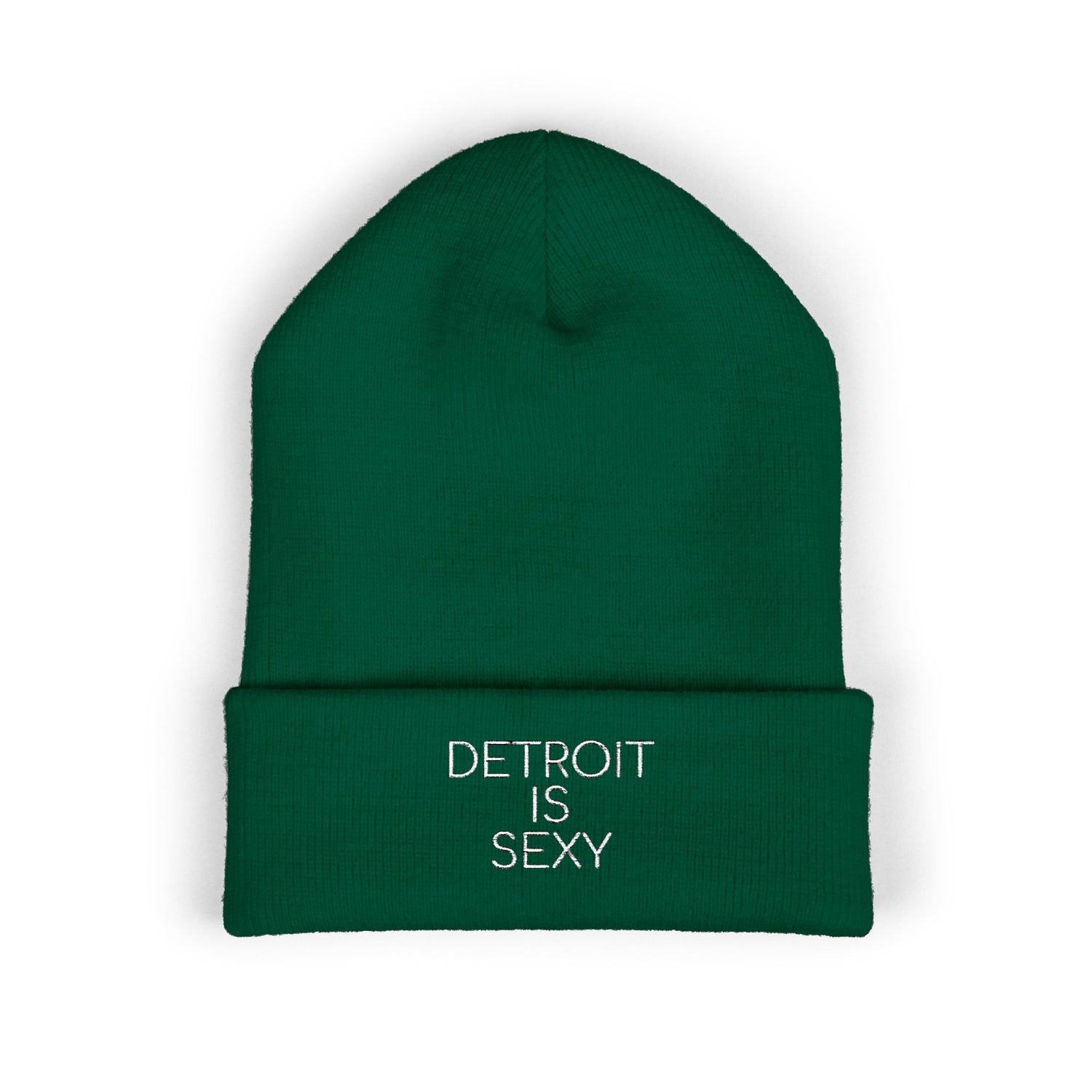 Detroit is Sexy Embroidered Beanie