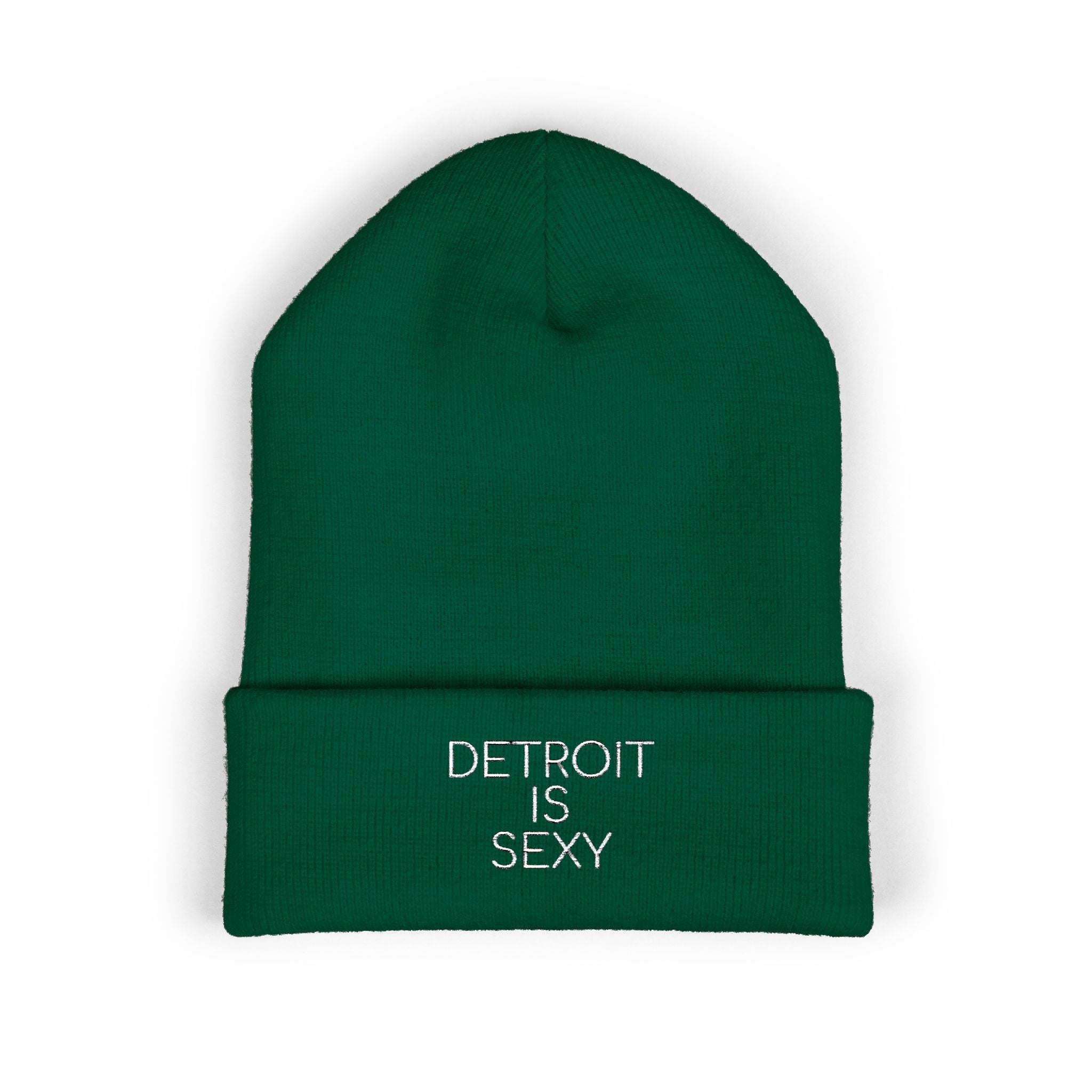 Detroit is Sexy Embroidered Beanie