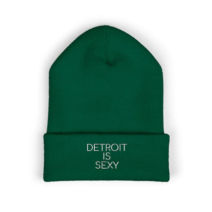 Detroit is Sexy Embroidered Beanie