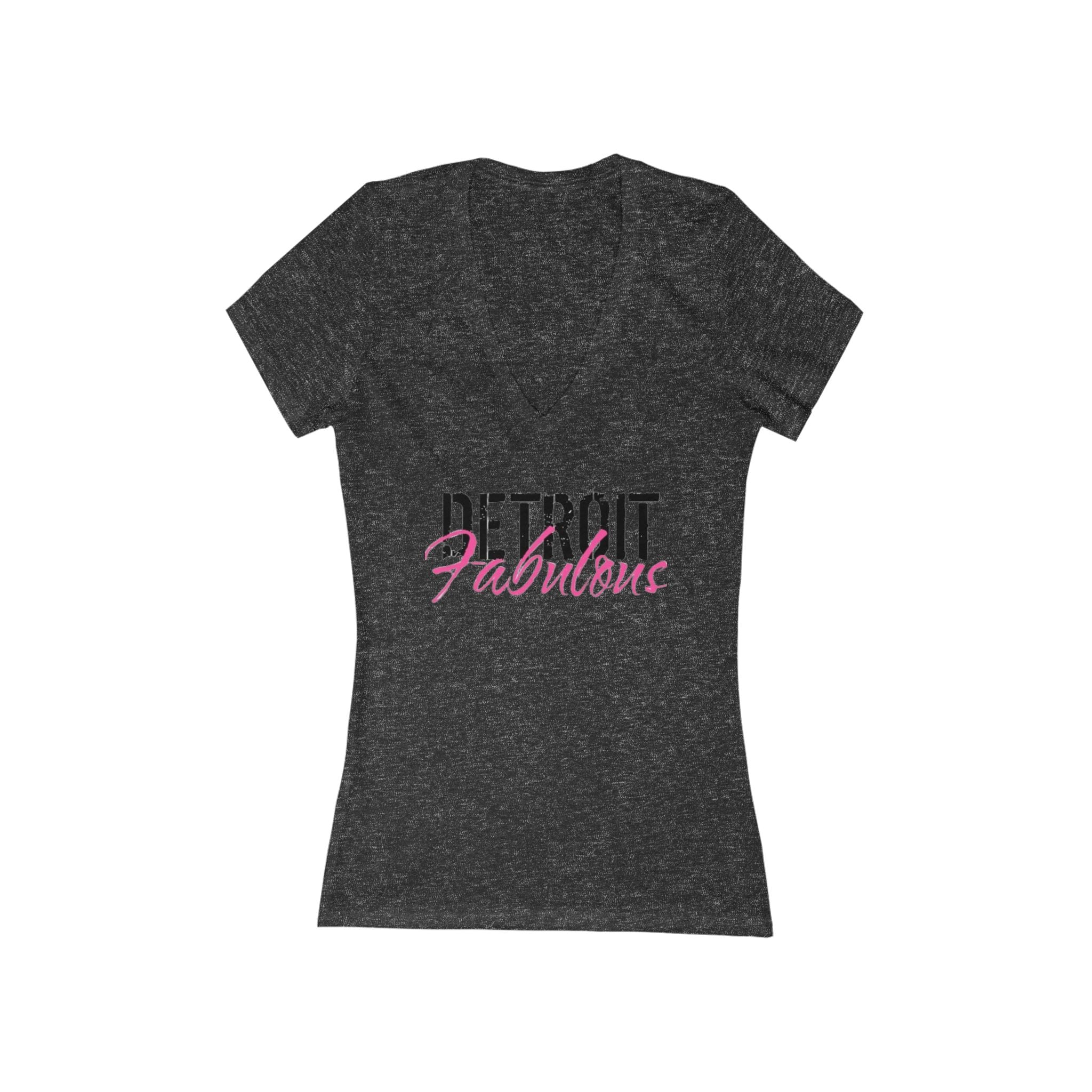Detroit Fabulous Deep V-Neck Tee - Tonyalicious Tees