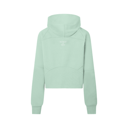 Cropped Half-Zip Hoodie - Tonyalicious Tees