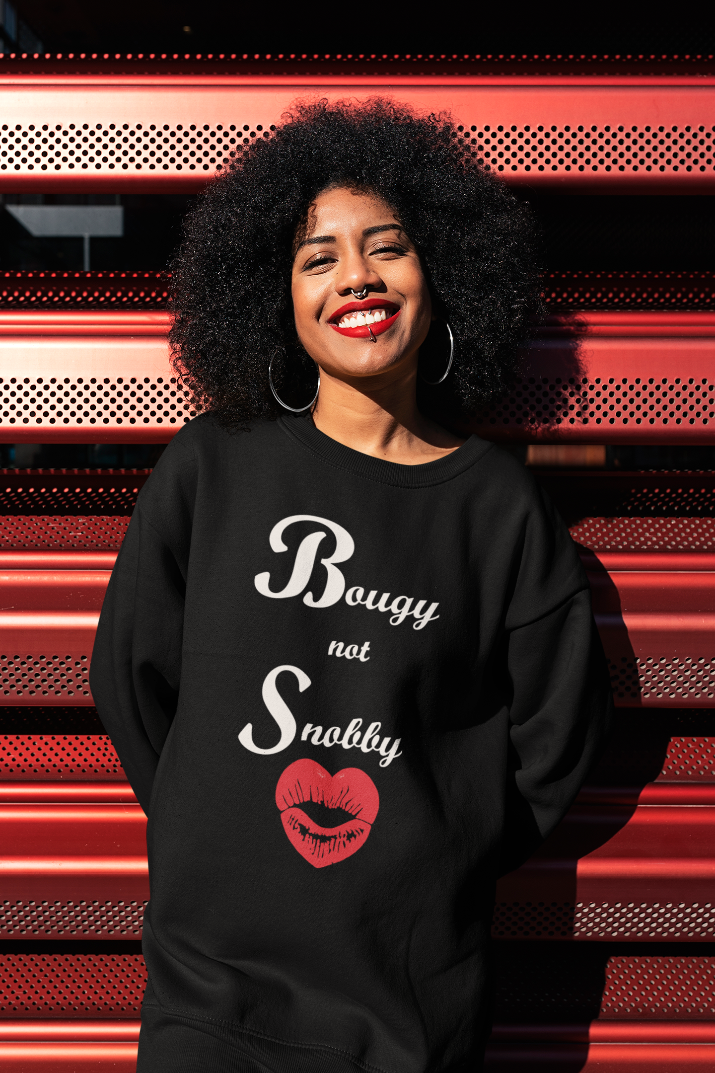 Bougy Not Snobby Sweatshirt
